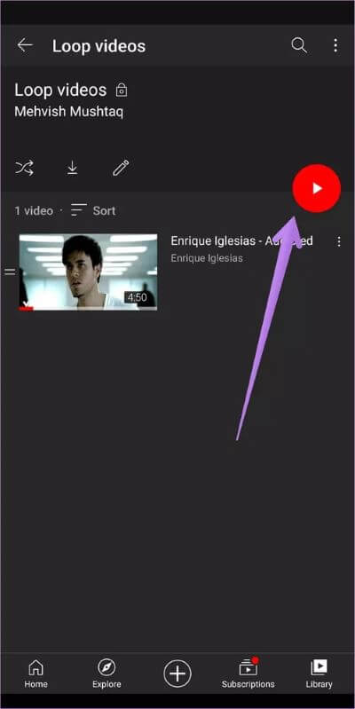 repeat-songs-on-youtube-on-android-iphone-ipad-pc-10_40dd5eab97016030a3870d712fd9ef0f كيفية تكرار الأغاني من YouTube على الهاتف المحمول وسطح المكتب