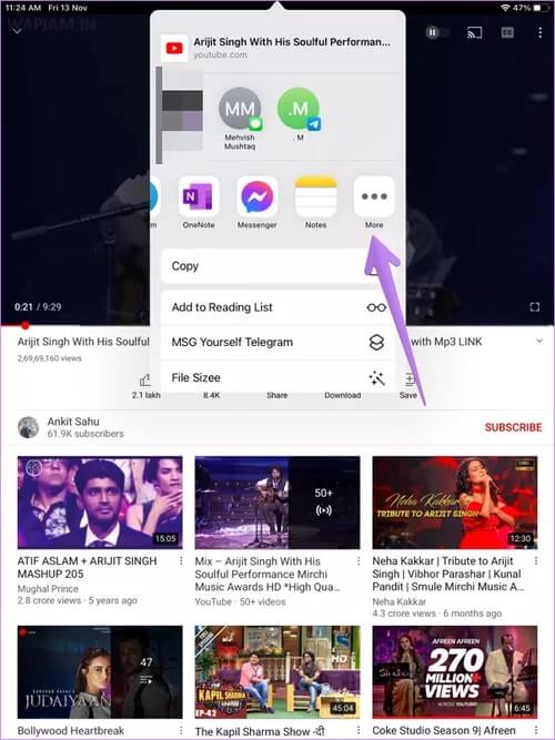 repeat-songs-on-youtube-on-android-iphone-ipad-pc-26_40dd5eab97016030a3870d712fd9ef0f كيفية تكرار الأغاني من YouTube على الهاتف المحمول وسطح المكتب