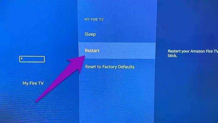 restart-fire-tv-stick_4d470f76dc99e18ad75087b1b8410ea9-1 أفضل 7 طرق لإصلاح تعذر تحديث Fire TV Stick