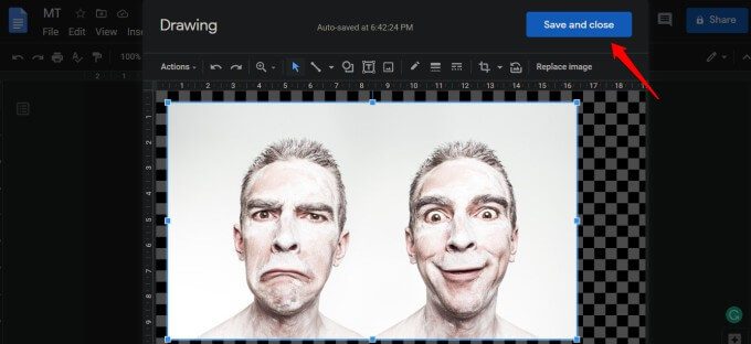 rotate-and-flip-images-google-docs-6 كيفية قلب وتدوير الصور في Google Docs