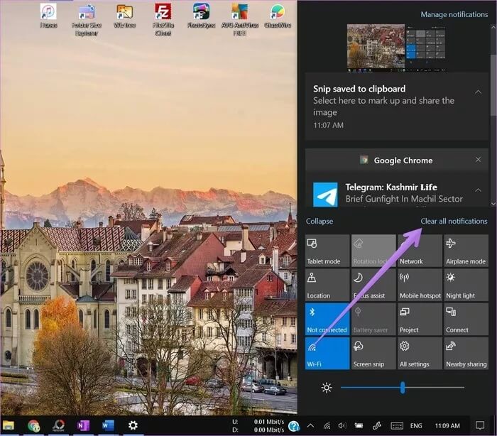 windows-10-what-is-action-center-13_935adec67b324b146ff212ec4c69054f ما هو مركز العمل Action Center في Windows 10 وكيفية استخدامه