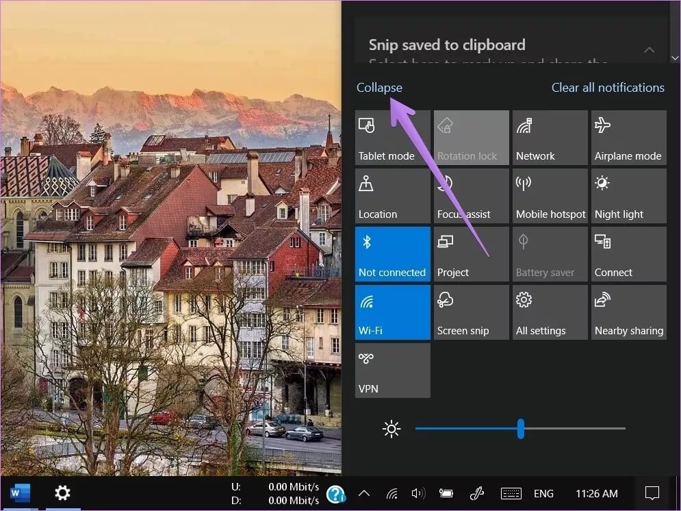 windows-10-what-is-action-center-18_4d470f76dc99e18ad75087b1b8410ea9 ما هو مركز العمل Action Center في Windows 10 وكيفية استخدامه