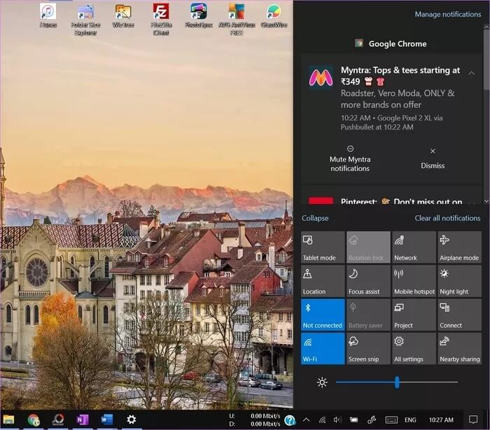 windows-10-what-is-action-center-7_935adec67b324b146ff212ec4c69054f ما هو مركز العمل Action Center في Windows 10 وكيفية استخدامه