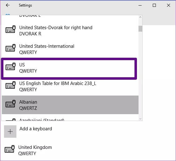 أفضل 3 طرق لتغيير لوحة مفاتيح Windows 10 إلى اللغة الأمريكية US - %categories