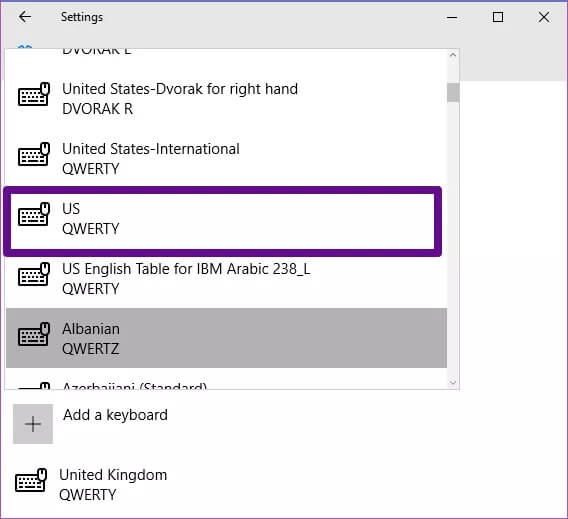 windows-touch-keyboard-language-input-07_4d470f76dc99e18ad75087b1b8410ea9 أفضل 3 طرق لتغيير لوحة مفاتيح Windows 10 إلى اللغة الأمريكية US