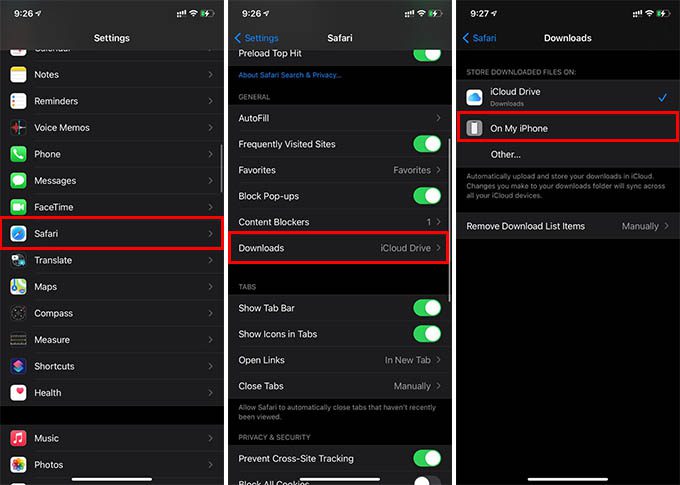Change-Safari-iPhone-or-iPad-Downloads-Folder-Location-F كيفية تغيير موقع مجلد تنزيل Safari على iPhone و iPad