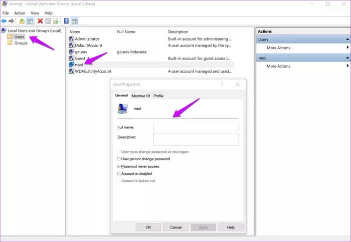 Change-User-Account-Name-in-Windows-10-10_935adec67b324b146ff212ec4c69054f أفضل 6 طرق لتغيير اسم حساب المستخدم في Windows 10