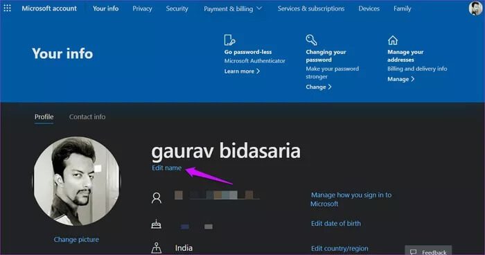 Change-User-Account-Name-in-Windows-10-1_935adec67b324b146ff212ec4c69054f أفضل 6 طرق لتغيير اسم حساب المستخدم في Windows 10