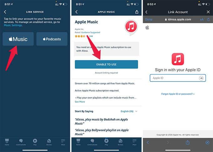 Enable-Apple-Music-on-Amazon-Alexa كيفية تشغيل Apple Music على Amazon Echo أو Echo Dot