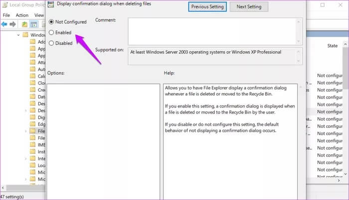 Enable-Disable-Confirm-on-Delete-Files-Pop-up-in-Windows-10-5_935adec67b324b146ff212ec4c69054f كيفية تمكين أو تعطيل التأكيد المنبثق عند حذف الملفات في Windows 10
