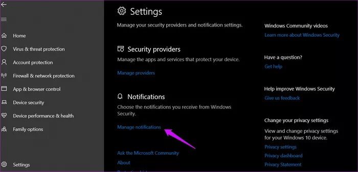 Enable-Disable-Windows-10-Firewall-Notifications-4_935adec67b324b146ff212ec4c69054f أفضل طريقتين لتمكين أو تعطيل إشعارات جدار حماية Windows 10