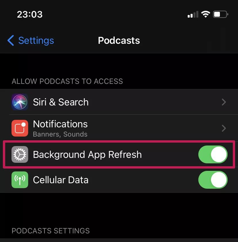 Fix-Apple-Podcasts-Not-Downloading-7_4d470f76dc99e18ad75087b1b8410ea9 أفضل 9 طرق لإصلاح عدم تنزيل ملفات بودكاست من Apple