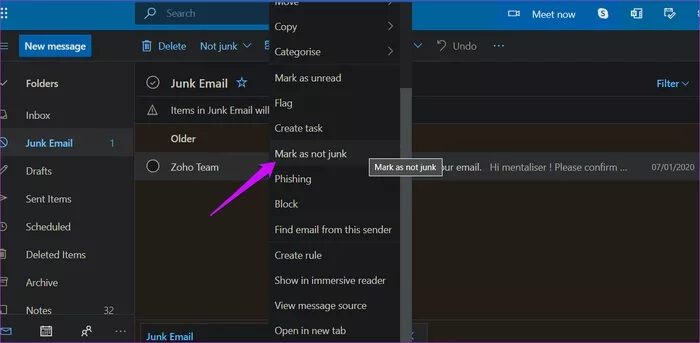 Fix-Outlook-Web-Not-Receiving-Emails-Error-1_935adec67b324b146ff212ec4c69054f أفضل 9 طرق لإصلاح خطأ عدم تلقي رسائل البريد الإلكتروني في Outlook Web