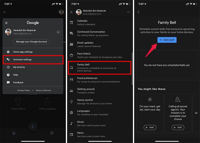 Get-Google-Home-Family-Bell-to-Scedule-Family-Alarms كيفية استخدام Google Home Family Bell لجعل يومك أكثر إثارة للاهتمام