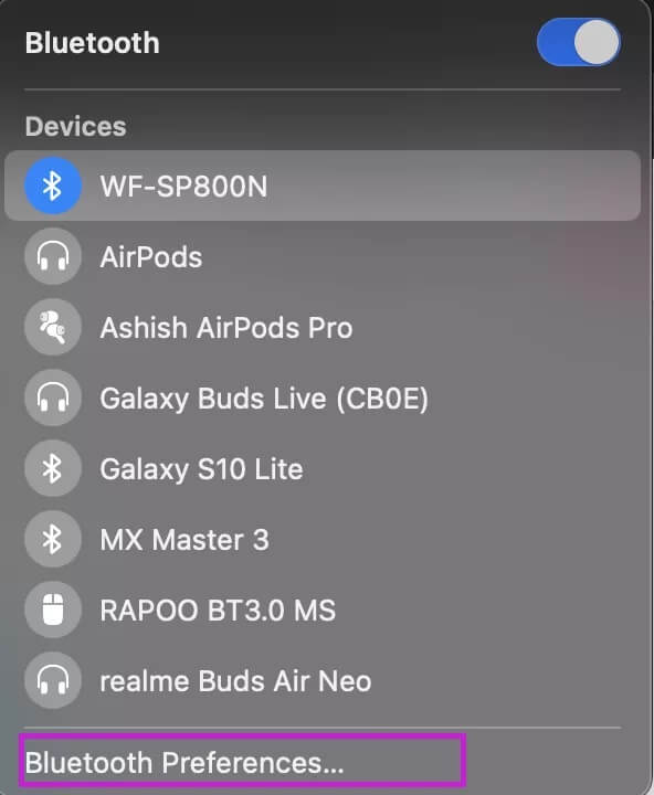 How-to-Pair-Sony-WF-SP800N-Wireless-Earphones-to-Laptop-iPhone-and-Mac-12_4d470f76dc99e18ad75087b1b8410ea9 كيفية إقران سماعات الأذن اللاسلكية Sony WF-SP800N بالكمبيوتر المحمول و iPhone و Mac