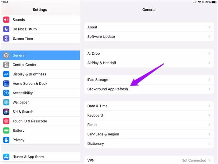 Ipados-Fix-Battery-Drain-Issues-6_935adec67b324b146ff212ec4c69054f أفضل 9 إصلاحات لمشكلات استنزاف بطارية iPadOS