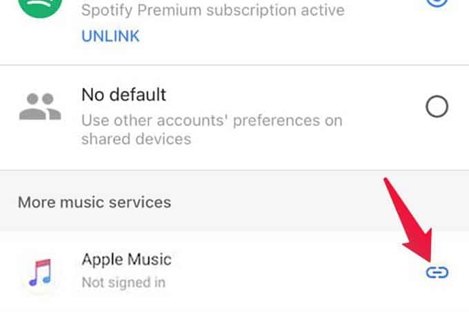 Link-Apple-Music-to-Google-Home كيفية الاستماع إلى Apple Music على Google Home أو Google Nest Speakers