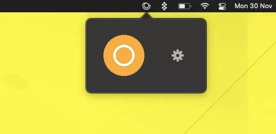 Menu-bar-Hustl-app_4d470f76dc99e18ad75087b1b8410ea9 كيفية تسجيل فيديو بفاصل زمني لشاشة Mac