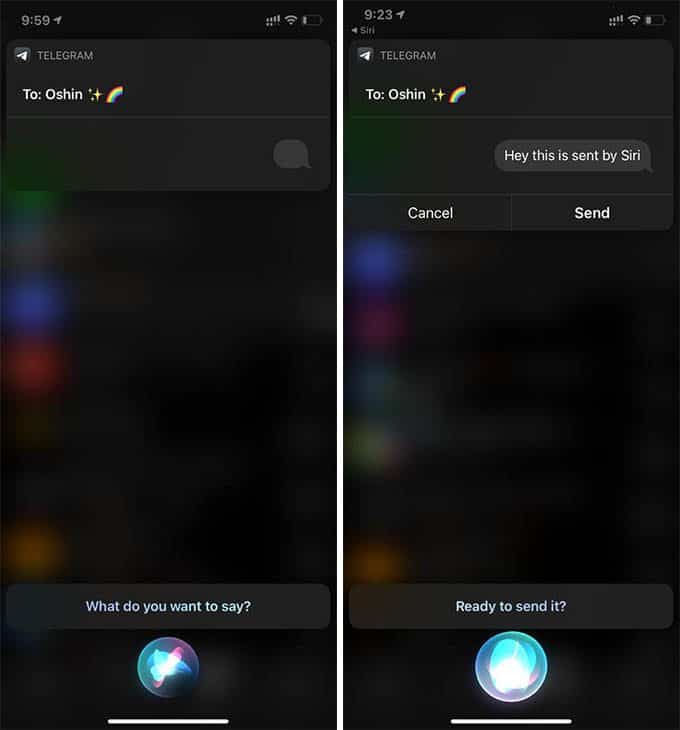 كيفية قراءة وإرسال رسائل Telegram باستخدام Siri على iPhone - %categories