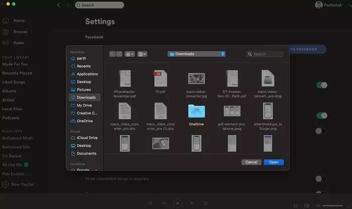 add-local-files_935adec67b324b146ff212ec4c69054f كيفية تحميل مكتبة الموسيقى الخاصة بك إلى Spotify