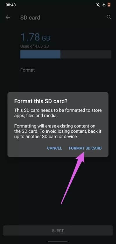 fix android sd card not showing up pc 09 40dd5eab97016030a3870d712fd9ef0f - أفضل 3 إصلاحات لبطاقة MicroSD للـ Android لا تظهر على جهاز الكمبيوتر