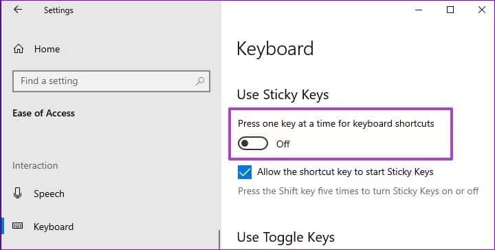 fix-keyboard-shortcut-not-working-windows-10-02_4d470f76dc99e18ad75087b1b8410ea9 دليل لإصلاح عدم عمل اختصارات لوحة المفاتيح على Windows 10