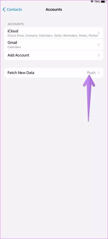 google-contacts-not-syncing-to-iphone-10_935adec67b324b146ff212ec4c69054f أفضل 8 طرق لإصلاح عدم مزامنة جهات اتصال Google Contacts مع iPhone