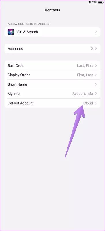 google-contacts-not-syncing-to-iphone-8_935adec67b324b146ff212ec4c69054f أفضل 8 طرق لإصلاح عدم مزامنة جهات اتصال Google Contacts مع iPhone