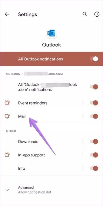 microsoft outlook app notifications not working 10 7c4a12eb7455b3a1ce1ef1cadcf29289 - أفضل 13 إصلاحًا لعدم عمل إشعارات Outlook على Android و iPhone