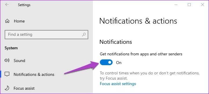 taskbar-notifications-not-working-windows-10-10_4d470f76dc99e18ad75087b1b8410ea9 أفضل 5 إصلاحات لعدم عمل إشعارات شريط المهام على Windows 10