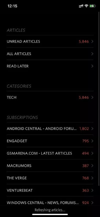 unread-ui_40dd5eab97016030a3870d712fd9ef0f Reeder مقابل Unread: أي تطبيق قارئ موجز ويب لـ RSS هو الأفضل على iPhone