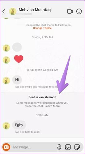 what-is-vanish-mode-on-facebook-messenger-and-instagram-6_4d470f76dc99e18ad75087b1b8410ea9 ما هو وضع فانيش على Facebook Messenger و Instagram