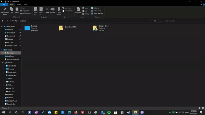 Replace-Quick-Access-With-Favorites-in-Windows-10_935adec67b324b146ff212ec4c69054f كيفية استبدال الوصول السريع بالمفضلة في Windows 10