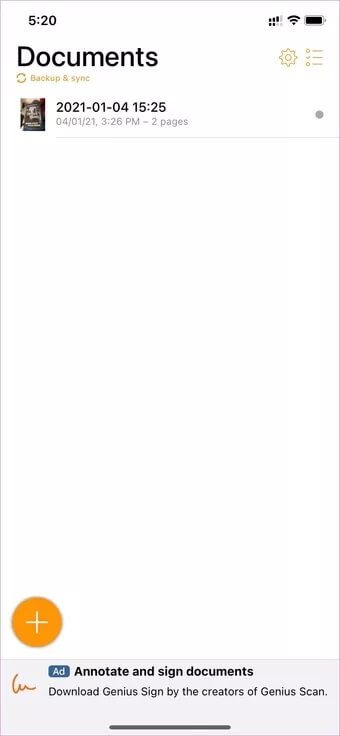 genius-home_7c4a12eb7455b3a1ce1ef1cadcf29289 Adobe Scan مقابل Genius Scan: ما هو تطبيق Document Scanner الأفضل على iPhone