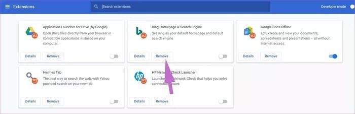 remove-chrome-extensions_935adec67b324b146ff212ec4c69054f أفضل 7 طرق لإصلاح خطأ الشاشة البيضاء في Google Chrome على Windows 10
