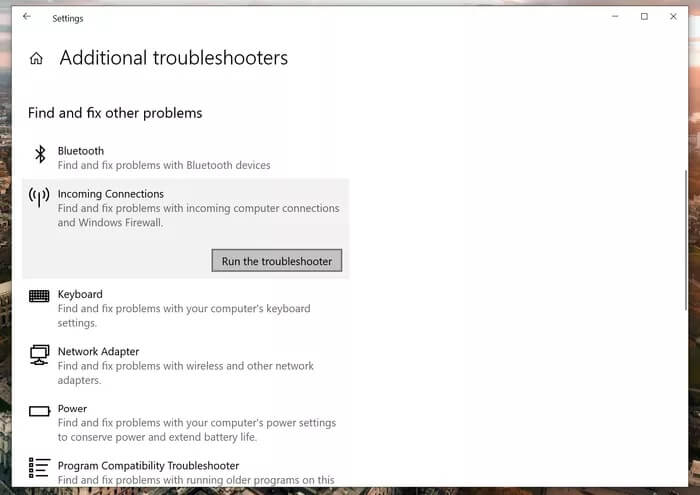 run-troubleshooter_935adec67b324b146ff212ec4c69054f أفضل 8 طرق لإصلاح مشكلات اتصال الشبكة على Windows 10