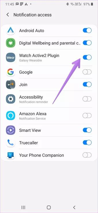 samsung-galaxy-watch-not-receiving-notifications-13_7c4a12eb7455b3a1ce1ef1cadcf29289 أفضل 16 إصلاحًا لعدم تلقي الإشعارات على Samsung Galaxy Watch