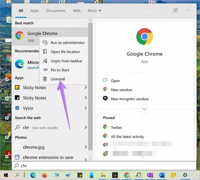 windows-10-how-to-restore-google-chrome-icon-14_935adec67b324b146ff212ec4c69054f أفضل 6 طرق لاستعادة رمز Google Chrome على نظام التشغيل Windows 10