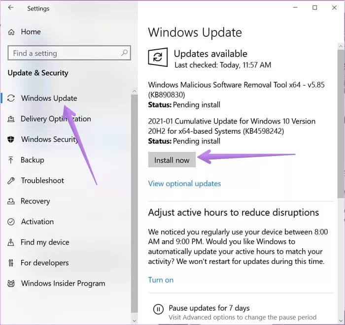 windows-10-notification-banner-not-showing-9_935adec67b324b146ff212ec4c69054f أفضل 8 إصلاحات لعدم ظهور لافتات الإشعارات على Windows 10