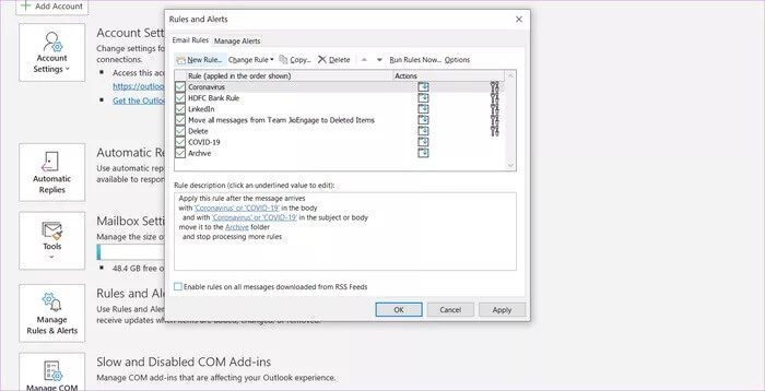 windows-10-outlook-notifications-not-working-9_935adec67b324b146ff212ec4c69054f-1 أفضل 7 إصلاحات لعدم عمل إشعارات Outlook على Windows 10