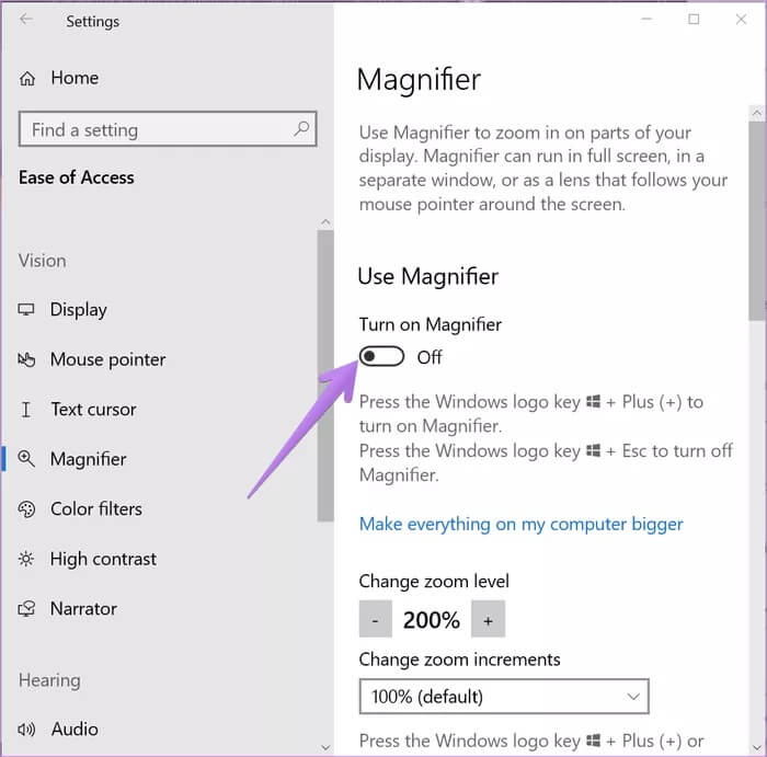 windows-10-reset-default-display-settings-14_935adec67b324b146ff212ec4c69054f كيفية إعادة تعيين إعدادات العرض إلى الوضع الافتراضي على Windows 10