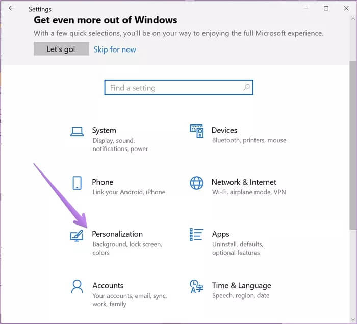 windows-10-reset-default-display-settings-1_935adec67b324b146ff212ec4c69054f كيفية إعادة تعيين إعدادات العرض إلى الوضع الافتراضي على Windows 10
