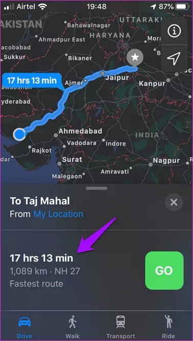 Apple-Maps-vs.-Google-Maps-2019-comparison-8_935adec67b324b146ff212ec4c69054f خرائط Apple Maps مقابل خرائط Google Maps : هل يجب عليك التبديل أم لا