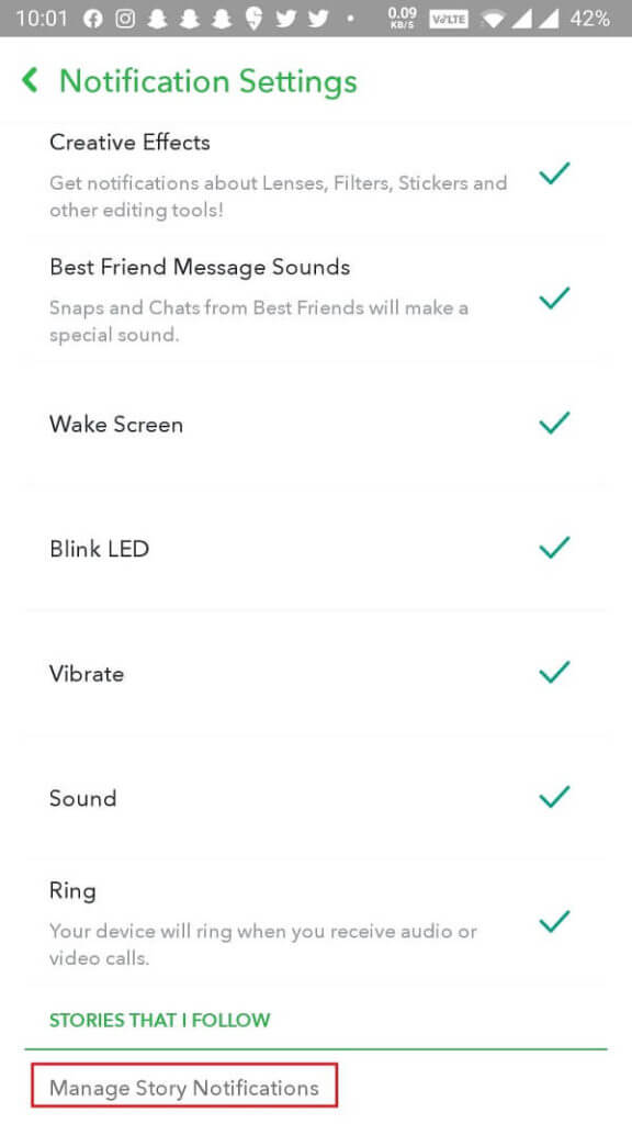 At-the-bottom-of-the-screen-tap-on-Manage-Story-Notifications-576x1024-1 إصلاح عدم عمل إشعارات Snapchat