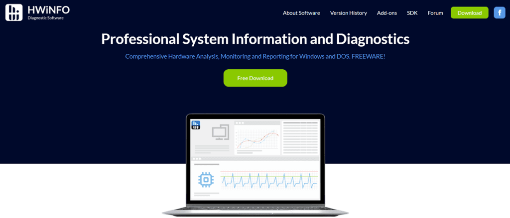 Download-HWiNFO-from-their-official-website-1024x438-1 كيفية إظهار درجة حرارة وحدة المعالجة المركزية ووحدة معالجة الرسومات على شريط المهام