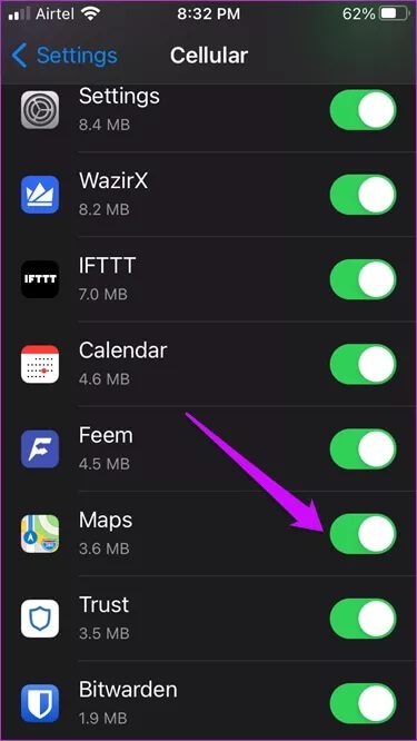Fix-Apple-Maps-Not-Working-on-iPhone-Error-2_935adec67b324b146ff212ec4c69054f أفضل 9 طرق لإصلاح عدم عمل خرائط Apple Maps على iPhone