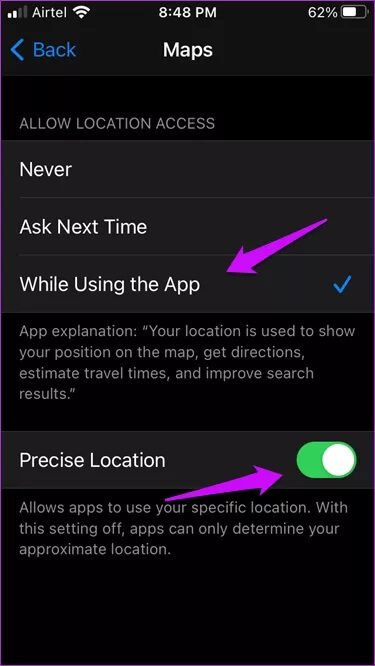 Fix-Apple-Maps-Not-Working-on-iPhone-Error-4_935adec67b324b146ff212ec4c69054f أفضل 9 طرق لإصلاح عدم عمل خرائط Apple Maps على iPhone