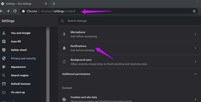 Fix-Facebook-Notifications-Not-Loading-in-Chrome-6_935adec67b324b146ff212ec4c69054f أفضل 9 طرق لإصلاح عدم تحميل إشعارات Facebook في Chrome