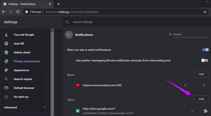 Fix-Facebook-Notifications-Not-Loading-in-Chrome-7_935adec67b324b146ff212ec4c69054f أفضل 9 طرق لإصلاح عدم تحميل إشعارات Facebook في Chrome
