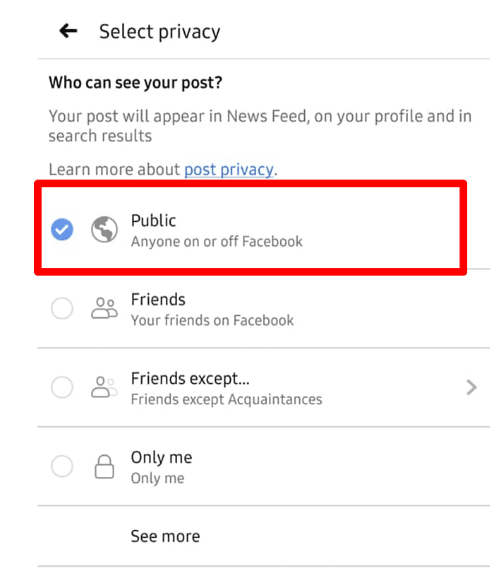 كيفية جعل منشور على Facebook قابلة للمشاركة - %categories